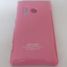 Твърд гръб / капак / SGP за Nokia Lumia 505 - розов