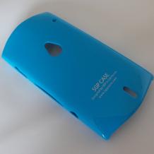 Твърд гръб / капак / SGP за Sony Ericsson Xperia Neo V MT11i – син