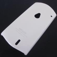 Твърд гръб / капак / SGP за Sony Ericsson Xperia Neo V MT11i – бял