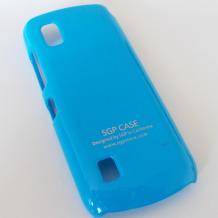 Твърд гръб / капак / SGP за Nokia Asha 300 - син