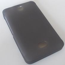 Силиконов калъф / гръб / TPU за Nokia Asha 501 / Asha 501 Dual - черен / мат