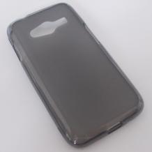 Силиконов калъф / гръб / TPU за Samsung Galaxy Ace 4 G313 - черен / мат