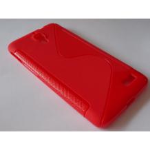 Силиконов калъф / гръб / TPU S-Line за Alcatel 6030D One Touch Idol - червен