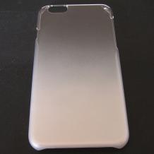 Твърд гръб / капак / UMKU за Apple iPhone 6 4.7'' - прозрачен с бяло / гланциран