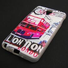 Силиконов калъф / гръб / TPU за Samsung Galaxy Note 3 Neo N7505 - London / Art 1