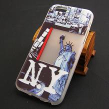 Силиконов калъф / гръб / TPU за Apple iPhone 6 4.7'' - New York