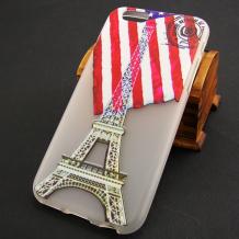 Силиконов калъф / гръб / TPU за Apple iPhone 6 4.7'' - Айфелова кула / Eiffel Tower