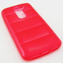 Силиконов гръб / калъф / TPU 3D за LG G2 mini D620 - червен
