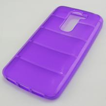 Силиконов гръб / калъф / TPU 3D за LG G2 mini D620 - лилав
