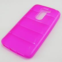 Силиконов гръб / калъф / TPU 3D за LG G2 mini D620 - розов