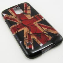 Силиконов калъф / гръб / TPU за Samsung Galaxy S5 G900 - Retro Union Jack flag