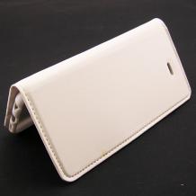 Кожен калъф Flip тефтер Flexi със стойка за Apple iPhone 6 4.7'' - бял