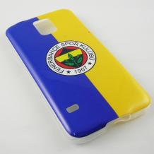 Силиконов калъф / гръб / TPU за Samsung Galaxy S5 G900 - Fenerbahce / Фенербахче