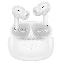 Слушалки Bluetooth безжични BOROFONE FQ1 - бели