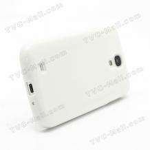 Силиконов калъф / гръб / ТПУ за Samsung Galaxy S4 i9500 / Samsung S4 i9505 - бял