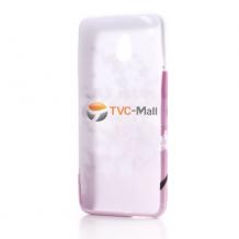 Силиконов калъф / гръб / TPU за HTC One Mini M4 - Blossom
