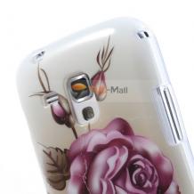 Силиконов калъф / гръб / TPU за Samsung Galaxy S DUOS S7562 - рози