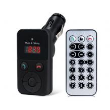 Wireless Bluetooth Car Kit FM Transmitter MP3 Player USB SD / FM трансмитер за кола - черен