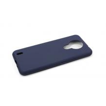 Силиконов калъф / гръб / TPU за Nokia 1.4 - тъмно син / мат