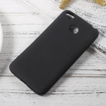 Силиконов калъф / гръб / TPU за Xiaomi RedMi 4X - черен / мат