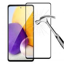 3D full cover Tempered glass screen protector / Извит стъклен скрийн протектор за Xiaomi Redmi Note 10 / Note 10S - черен  