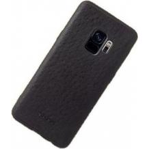 Луксозен кожен гръб G-Case Duke Series за Samsung Galaxy S9 Plus G965 - черен