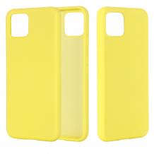 Луксозен силиконов калъф / гръб / Nano TPU за Xiaomi Mi 11 Lite - жълт