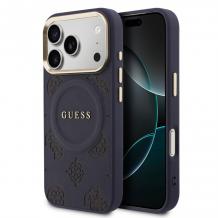 Оригинален кейс Guess Peony Hot Stamp MagSafe За iPhone 17 Pro