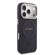 Оригинален кейс Guess Peony Hot Stamp MagSafe За iPhone 17 Pro