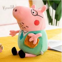 Плюшена играчка Daddy Pig / 30см / среден размер