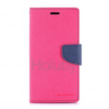 Калъф Flip тефтер Mercury GOOSPERY Fancy Diary със стойка за Samsung Galaxy S7 Edge+ / S7 Edge Plus - цикламен