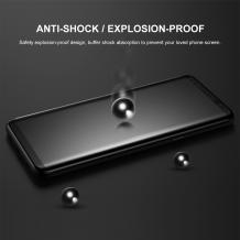 3D full cover Tempered glass screen protector Baseus Arc / Извит стъклен скрийн протектор Baseus Arc за Samsung Galaxy S8 G950 - черен