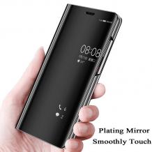 Луксозен калъф Clear View Cover с твърд гръб за Samsung Galaxy Note 9 - черен