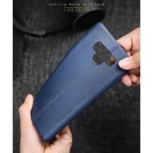 Луксозен кожен гръб USAMS Joe Series за Samsung Galaxy Note 9 - тъмно син
