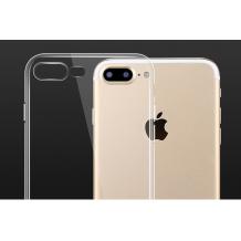 Ултра тънък силиконов калъф / гръб / TPU Ultra Thin за Apple iPhone 7 Plus - прозрачен