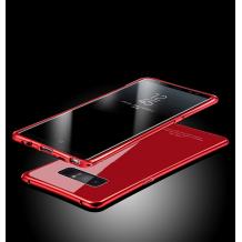 Луксозен стъклен твърд гръб KST Design Series за Samsung Galaxy Note 8 N950 - червен