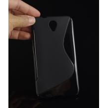 Силиконов калъф / гръб / TPU S-Line за Alcatel One Touch Idol 2 OT-6037K - черен