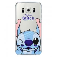 Ултра тънък силиконов калъф / гръб / TPU Ultra Thin за Samsung J500 Galaxy J5 - прозрачен / Stitch