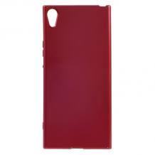 Силиконов калъф / гръб / TPU MERCURY i-Jelly Case за Sony Xperia XA1 Ultra - червен
