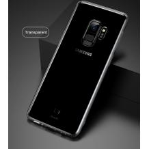 Луксозен силиконов калъф / гръб / TPU BASEUS Simple Case за Samsung Galaxy S9 G960 - прозрачен