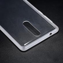 Оригинален силиконов калъф / гръб / TPU X-level Antislip за Nokia 5 2017 - прозрачен