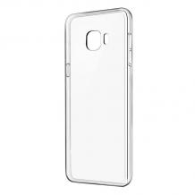 Ултра тънък силиконов калъф / гръб / TPU Ultra Thin за Samsung Galaxy C5 - прозрачен