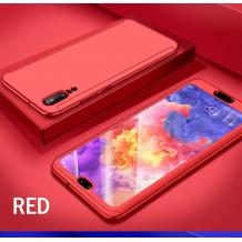 Твърд гръб Magic Skin 360° FULL за Huawei P20 - червен