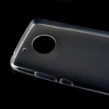 Ултра тънък силиконов калъф / гръб / TPU Ultra Thin за Motorola Moto G⁵ Plus - прозрачен