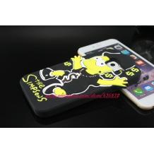 Силиконов калъф / гръб / TPU 3D за Samsung Galaxy S6 G920 - The Simpsons / черен