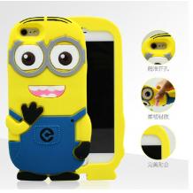 Силиконов калъф / гръб / TPU 3D за Apple iPhone 6 4.7" - Minion / Миньон