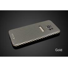 Луксозен силиконов калъф / гръб / TPU PULOKA за Samsung Galaxy S7 Edge G935 - златист / art 1