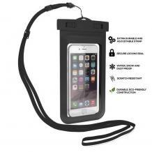 Универсален водоустойчив калъф Waterproof за мобилен телефон - черен
