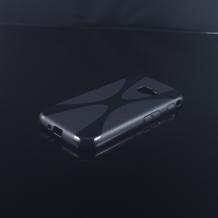 Силиконов калъф / гръб / TPU X Line за Samsung Galaxy Xcover 4 G390 - черен