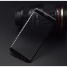 3D full cover Tempered glass screen protector LG K10 / Извит стъклен скрийн протектор LG K10 - черен